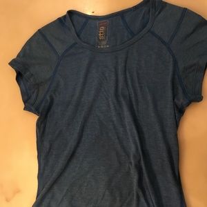 Light Blue Stio Workout Shirt